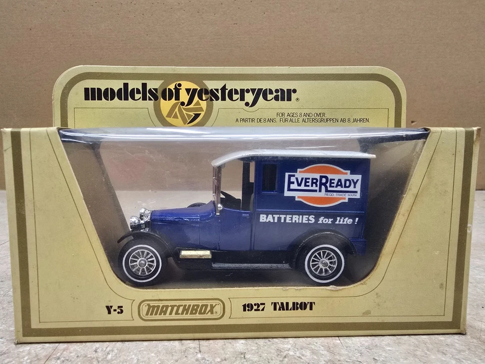 Models of Yesteryear Y-5 1927 Talbot Ever Ready Batteries W/Box - Image 1 of 2
