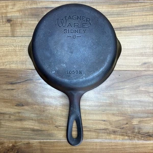 Wagner Ware No.3 Cast Iron Frying Pan Skillet Vintage Sydney O 1053N - Picture 1 of 3