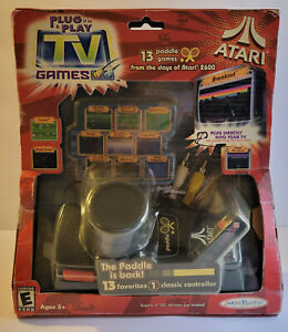 Atari paddle games Plug and Play TV Video Game Jakks Pacific Tested 2004
