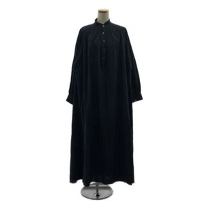 Ten Ron Herman Kaftan Dress One Piece Color Dark Navy Free Size Used - Picture 1 of 8