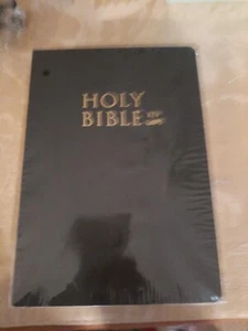 The Holy Bible King James Version Black Old and New Testament KJV - Picture 1 of 2