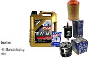 KIT DE INSPECCIÓN FILTRO LIQUI MOLY ACEITE 5L 10W-40 para Renault Clio II BB0/1/2_ - Imagen 1 de 9
