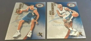 2000-01 EX Juwan Howard/Mitch Richmond tarjeta de acetato - Washington Wizards - Imagen 1 de 1