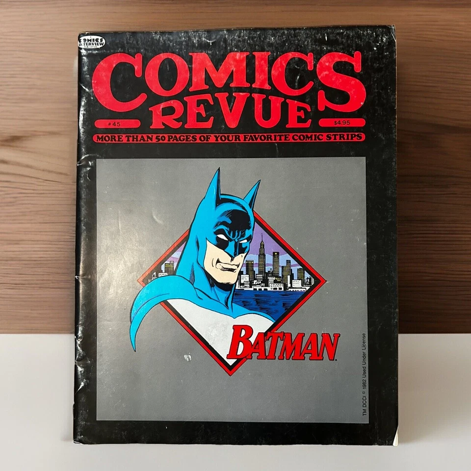 Comics Revue Magazine #45 ~ Batman ~ Vol. 2 No. 15 ~ 1990 - Image 1 of 1