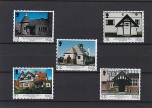 Isle Of Man Stamps Mint MNH 2001 ARCHITECTURE Set 5 MNH - Picture 1 of 1