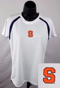 Syracuse Orange Shirt Ladies Small White Performance Gear T-Shirt New - Picture 1 of 4