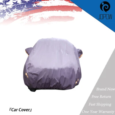 Funda Coche Algodón PEVA Forro Azul Oscuro 7 Capas Impermeable Completa con No Abrasivo Foto 1 de 4