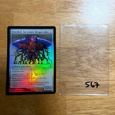⚙️ Emrakul, the Aeon Torn FOIL SP - Pre-Release ROE Rise of the Eldrazi MTG 567 - Image 1 of 4