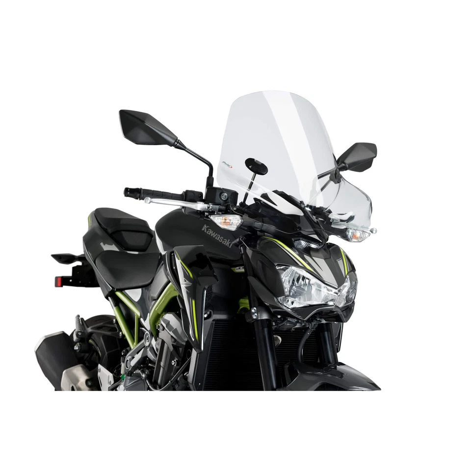 Pare-Brise PUIG Touring Transparent pour Kawasaki 900 Z Rs 2018-2022 - Photo 1/3