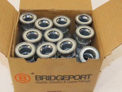 Bridgeport 261-MB 261-MB-NSB Push-EMT Acoplamiento Seco 3/4" Mighty Bite Caja de 25 Foto 1 de 4