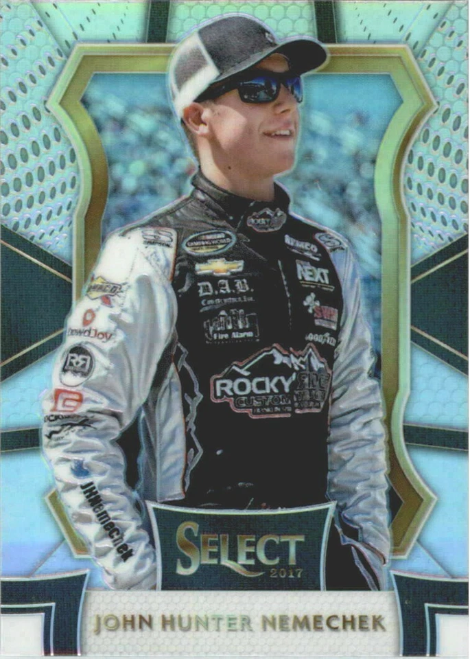 John Hunter Nemechek 2017 Select Silver Prizm #93 - Image 1 of 1