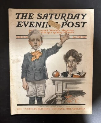 1909 September 18th The Saturday Evening Post Magazine - Image 1 of 3