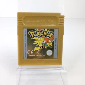 Pokemon Oro Game Boy Color Adesivo OK e Batteria Nuova Nintendo GBC - Imagen 1 de 9