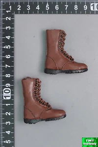 1:6 Scale BBK 012 Special Force Jaye Soldier Female  - Brown Boots (Hollow Type) - Picture 1 of 3