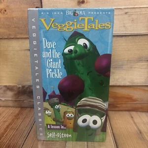 Veggie Tales Dave And The Giant Pickle VHS Tape New / Sealed - Picture 1 of 4