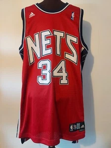 Official Adidas NBA Brooklyn Nets Devlin Harris #34 Jersey Size Adult Large - Picture 1 of 11