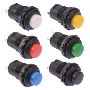 Off(On) Momentary Push Button Switch Horn Doorbell Car Dashboard Dash 12V
