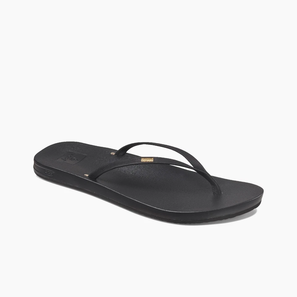 REEF CUSHION SLIM Women's Black Sandals Size 9 US (UK 7 EURO 40)