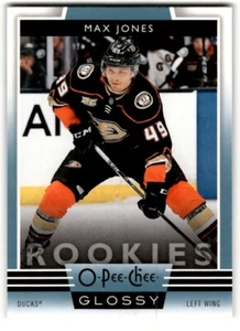 2019-20 O-Pee-Chee Max Jones Rookie #R-4 Anaheim Ducks - Picture 1 of 2