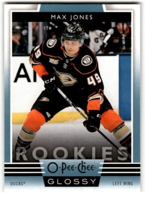 2019-20 O-Pee-Chee Max Jones Rookie #R-4 Anaheim Ducks - Image 1 of 2