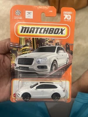 Matchbox '18 Bentley Bentayga 4/100 70 Years White - Image 1 of 4