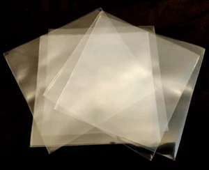 (25) RECORD SLEEVES ~ 12" CLEAR VINYL ~ ARCHIVAL 33RPM LP 3MIL ACID FREE - Bild 1 von 2