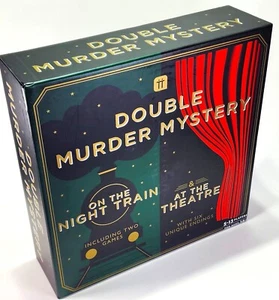 Double Murder Mystery Bundle - Im Nachtzug & im Theater Brettspiel - Bild 1 von 9