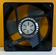 EG&G Rotron WX3H1 70/80 CFM, 2150/2525 RPM, 220/230 VAC, Whisper XL AC Fan. New!