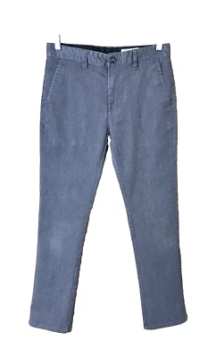 VOLCOM Pantalones Juveniles 30 Gris Frickin Moderno Elastizado Chino Bolsillos Patín #C1132208 Foto 1 de 4