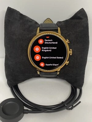 Fossil Gen 4 Authentic Digital Dial Smart Watch Custom Band FTW6018 AB354 - Image 1 of 4