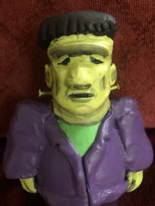 Handmade Frankenstein Boris Karloff One Of A Kind Halloween Figure - Picture 1 of 4
