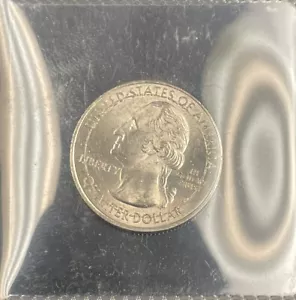 2016 Strike Error Philadelphia U.S.A. Quarter Dollar Illinois Shawnee Coin - Picture 1 of 3