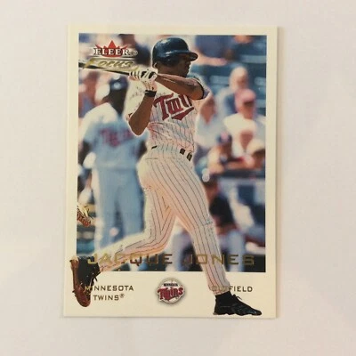 2001 Fleer Focus #95 Jacque Jones Minnesota Twins - Image 1 of 2