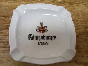 Konigsbacher PILS Pilsener Beer Ashtray Ash Tray German Rastal Gren Zhausen - Picture 1 of 1