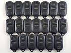 ORIGINAL TOYOTA FOBS LOT OF 20 OEM KEY LESS ENTRY REMOTE 99-08 FOB 3-BUTTON USA
