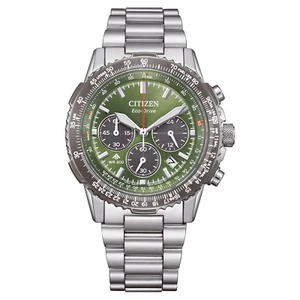 Citizen Promaster Eco-Drive Navihawk Chronograph Saphirgrün CA4664-60W - Bild 1 von 6