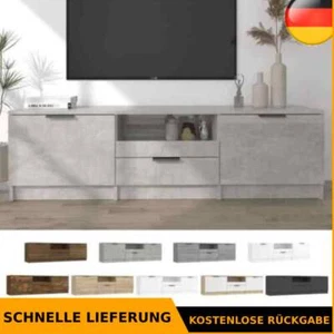 TV Schrank 140x35x40cm Holzwerkstoff Lowboard HiFi mehrere Auswahl vidaXL - Bild 1 von 89
