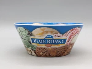 Blue Bunny Ice Cream Wells Postre Helado Cereal Cuenco 5.75" Plástico Duro - Imagen 1 de 10