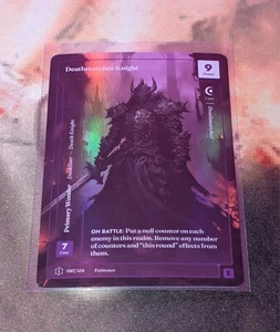 Wonders Of The First Deathmarcher Knight Epic Formless Foil NM - Picture 1 of 2