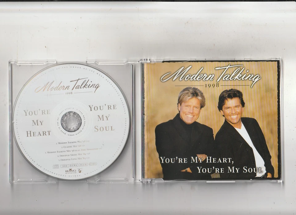 MODERN TALKING - YOU´RE MY HEART, YOU´RE MY SOUL 1998 - BMG Ariola 1998 - Bild 1 von 1