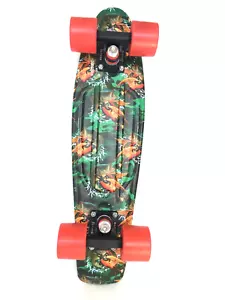 Penny Board Skateboard 22" Jagd grün Enten Barsch Fische Original Penny Trucks - Bild 1 von 17