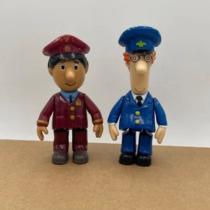 Vintage Postman Pat 4” figures - PAT & AJAY BAINS Combi P&P #14 - Picture 1 of 3