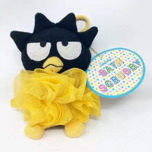 Vintage Sanrio Badtz-Maru Hello Kitty Bath Poof Scrubber Mesh Exfoliating Sponge - Picture 1 of 8
