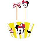 48pk Mickey Mouse Let's Party Cupcake Cake Toppers Party Supplies Birthday 