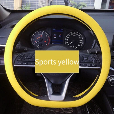Universal Car Steering Wheel Cover Silicone Anti-slip Cover Car Handle Cover - Image 1 of 4
