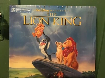 The Lion King Versiegelt Laserdisc Briefkasten Walt Disney - Bild 1 von 2