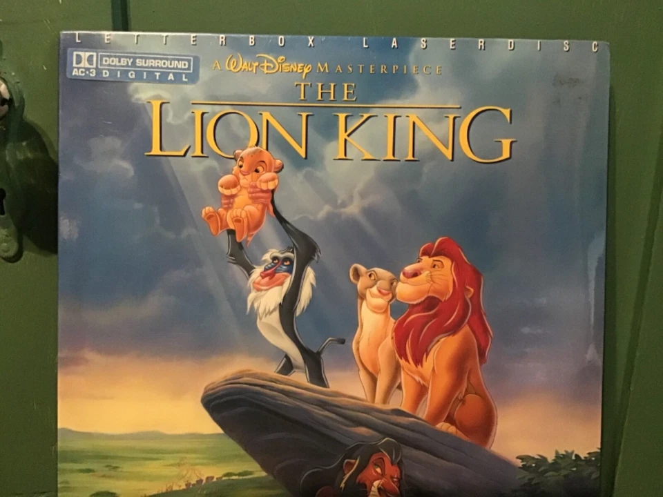 The Lion King Versiegelt Laserdisc Briefkasten Walt Disney - Bild 1 von 2
