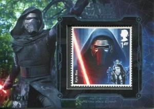 Star Wars Masterwork 2016 Royal Mail Stamp Card [249] Kylo Ren - Picture 1 of 1