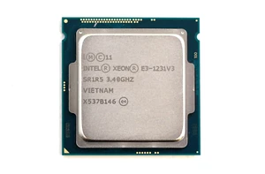 Intel Xeon E3-1231 v3 3.40GHz Quad-Core 8MB LGA 1150 Processor P/N: SR1R5 Tested - Picture 1 of 2