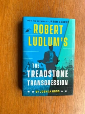 Joshua Hood, Robert Ludlum The Treadstone Transgression 1st US HC ed Fine / Fine - Image 1 of 3
